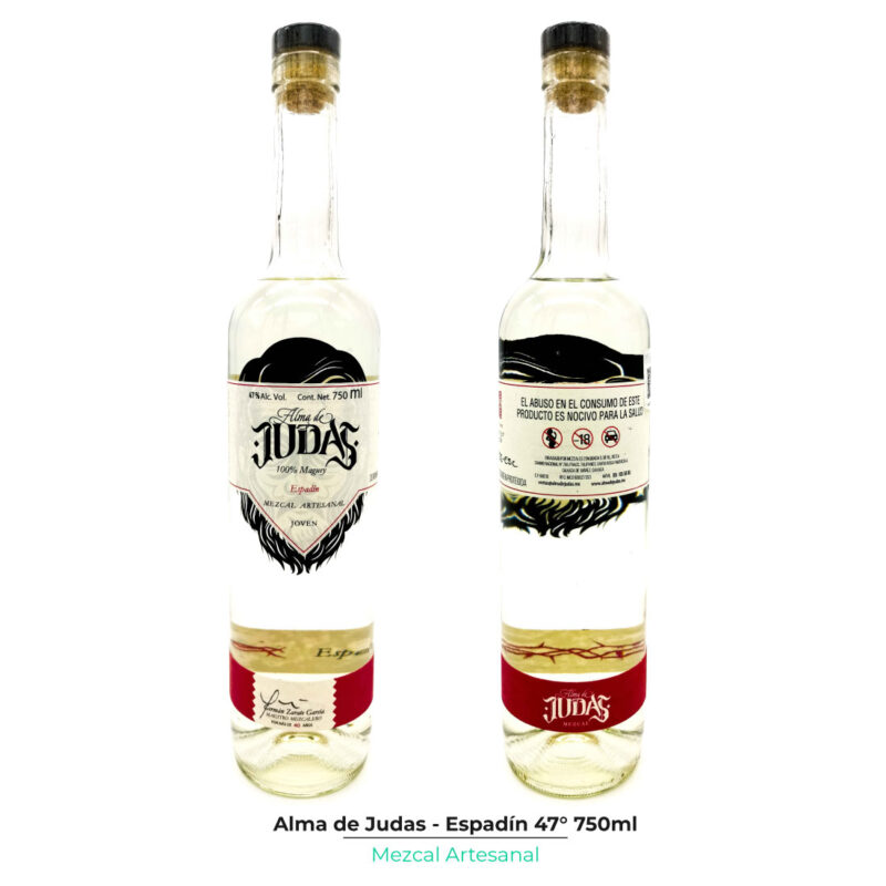 Kit Mezcal Artesanal Alma de Judas Espadín 47° 750ml - Image 4