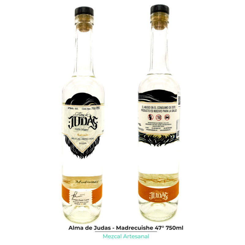 Kit Mezcal Artesanal Alma de Judas Madrecuishe 47° 750ml - Image 3