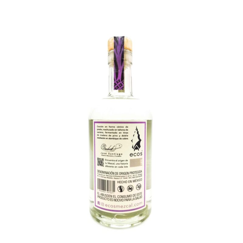 Mezcal Artesanal ecos Espadín Capón 750ml - Image 2