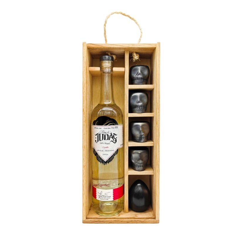 Kit Mezcal Artesanal Alma de Judas Espadín 47° 750ml - Image 3