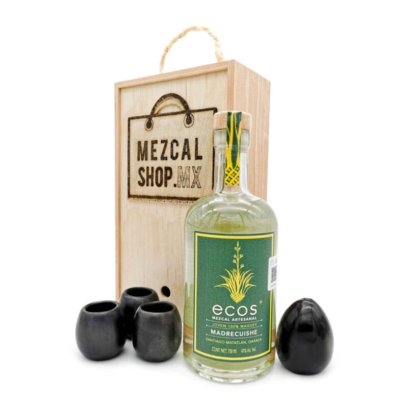 Kit Mezcal artesanal ecos madrecuishe