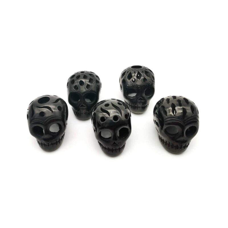 Kit de calaveritas decorativas de Barro Negro - Image 3