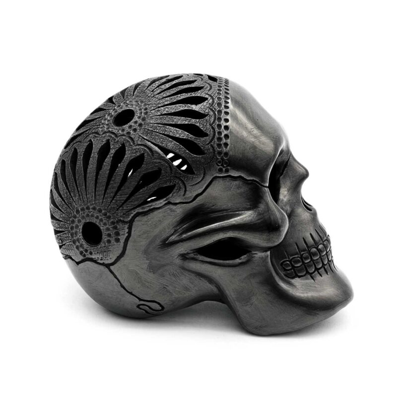 Calavera calada grande de Barro Negro - Image 4