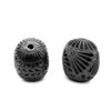 Kit de 2 calaveras chicas de Barro Negro - Image 4