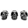 Kit de 3 calaveras chicas de Barro Negro