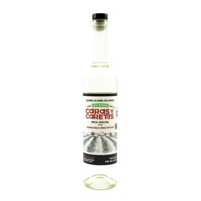 Mezcal Ancestral Caras y Caretas Ensamble Espadín & Barril 750ml