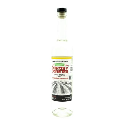 Mezcal Ancestral Caras y Caretas Pechuga 750ml