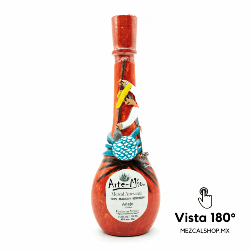 Mezcal Artesanal Arte Mío Añejo 12 años 750ml - Image 4