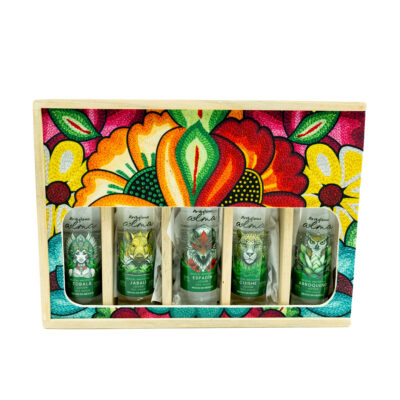 Kit viajero mezcalero floral Arréglame el Alma 5 variedades 50ml
