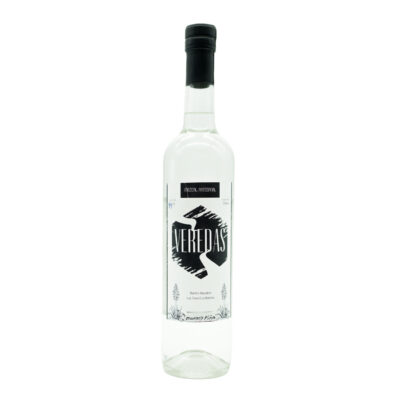 Mezcal Artesanal Veredas destilado con Mango y Piña 43° 750ml
