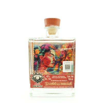 Mezcal artesanal María Machetes destilado con Tamarindo 45° 750ml