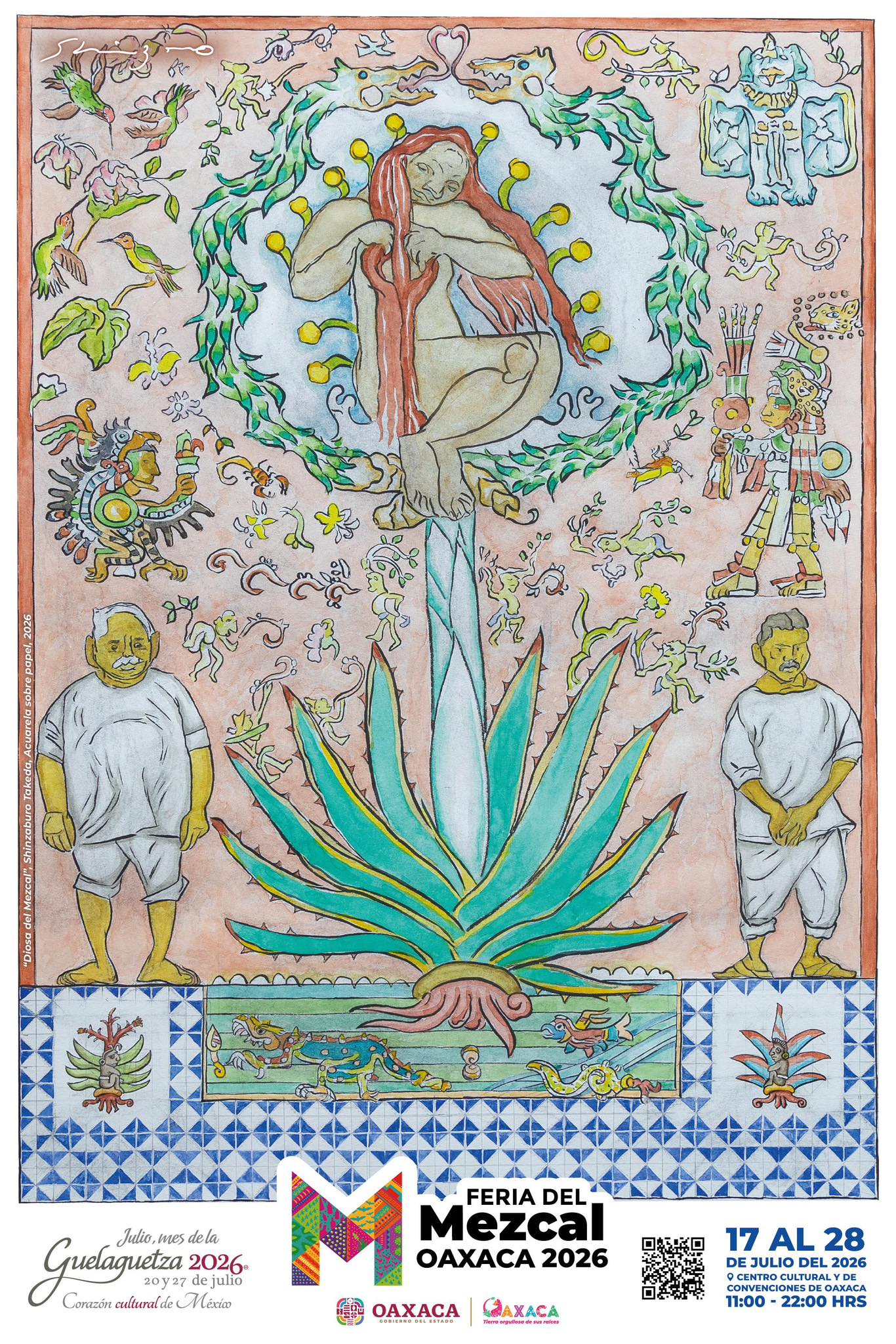 cartel oficial feria del mezcal oaxaca 2026