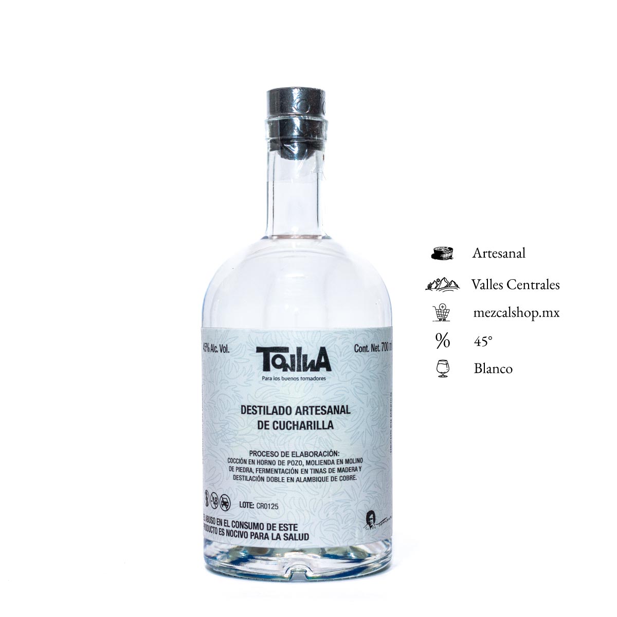 Destilado Artesanal Tonina Cucharilla 700ml 2 Destilado Artesanal Tonina Cucharilla 700ml