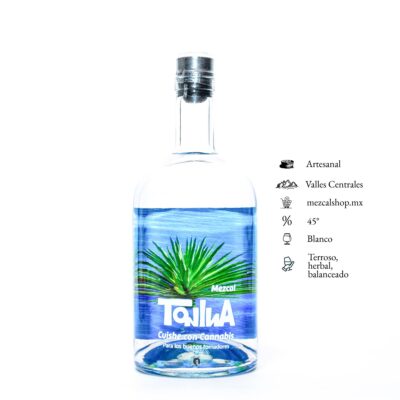 Mezcal Artesanal Tonina Cuishe destilado con Cannabis 700ml